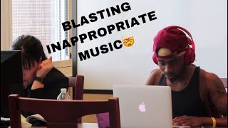 Blasting Inappropriate Music In Lecture Hall At College Cops Got Called