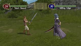 Fire Emblem: Radiant Dawn: Zihark Critical Killcam