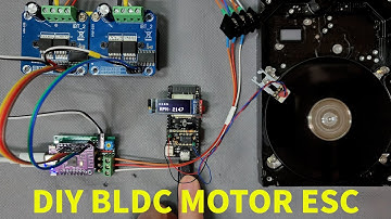 BLDC ESC | How to make a sensorless BLDC ESC | DIY brushless motor controller | Part 1