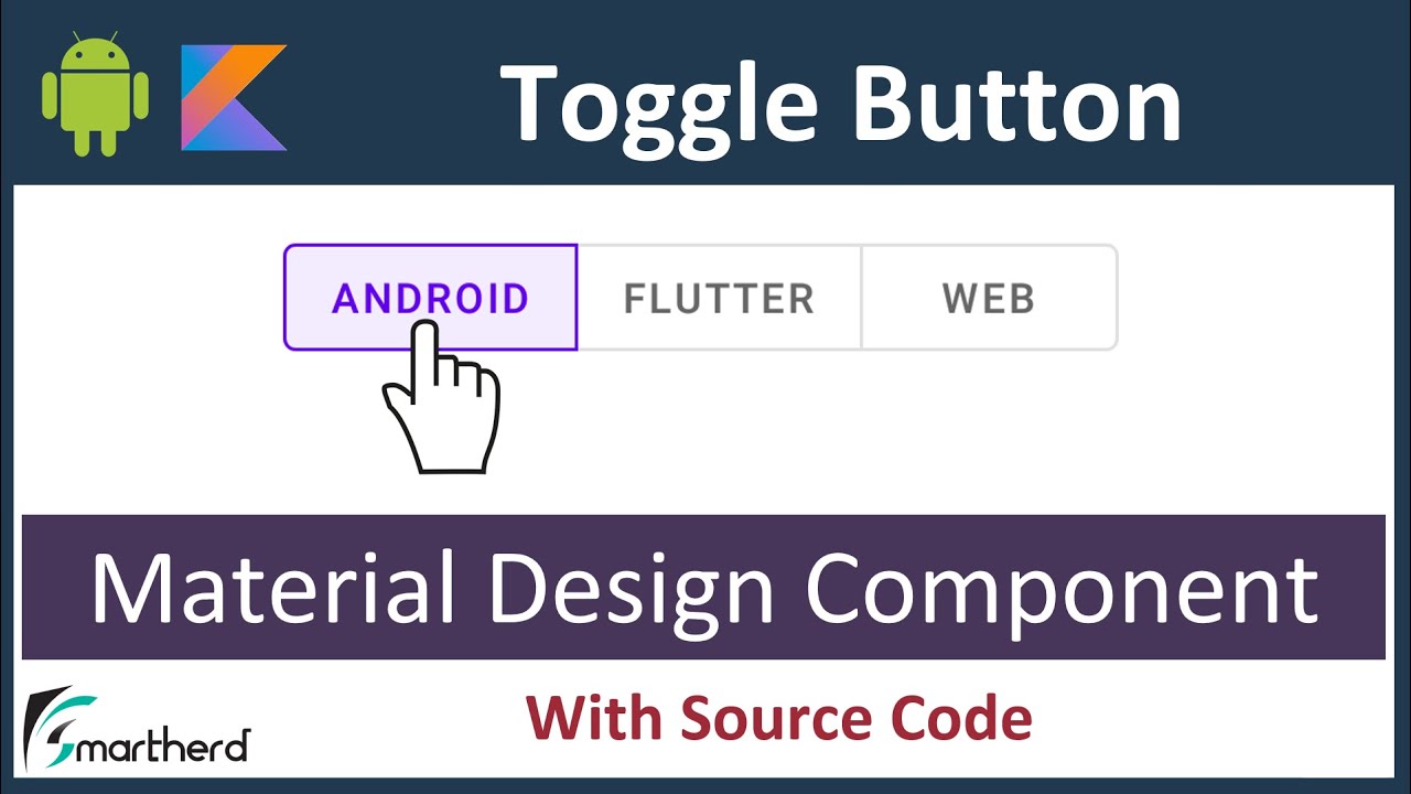 Material Toggle Button: Android Studio Tutorial (Kotlin)