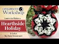 Three Color Basic Star Quilted Ornament Tutorial