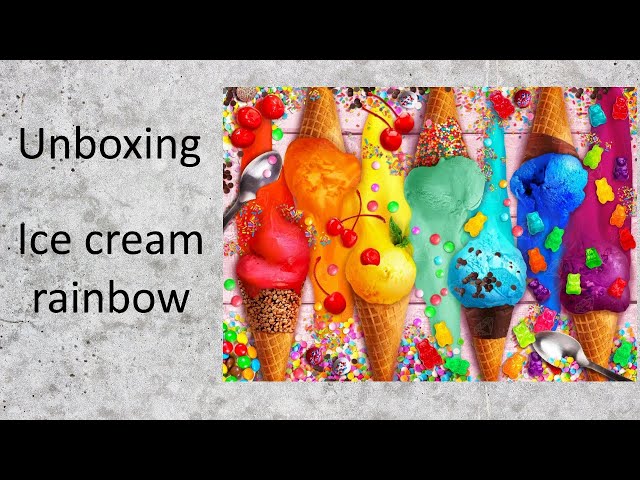 ◇◇シーグラスアート◇◇ 極悪 アイスクリーム⑯「ICE CREAM」