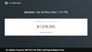 52 Jubilee Crescent, Mill Park VIC 3082 | AuPropertyReport.Com 52 Jubilee Crescent, Mill Park VIC 3082 | AuPropertyReport.Com