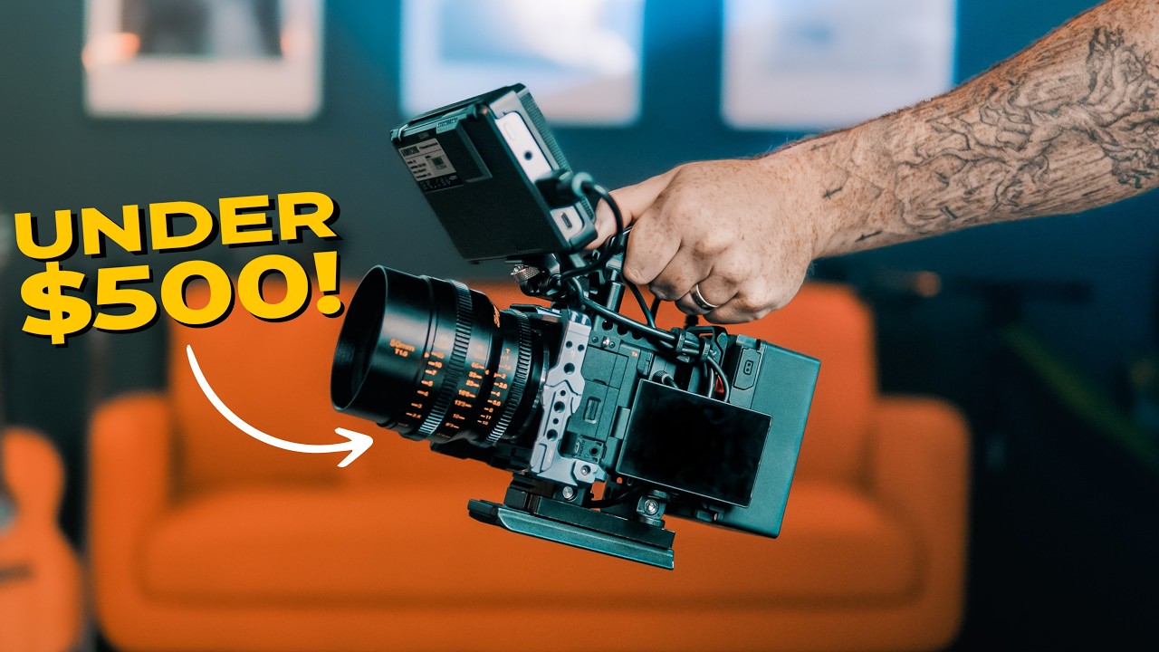 The ULTIMATE Cinema Rig Under $500! For ANY CAMERA!