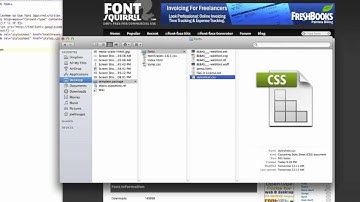 How to use Font Squirrel