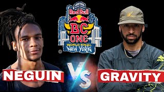 BBOY NEGUIN VS BBOY GRAVITY RED BULL BC ONE CYPHER USA 2022