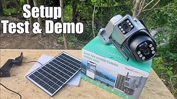 Outdoor 4G Solar Camera with V380 Dual Lens