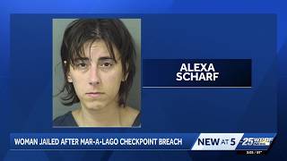 Woman arrested after fleeing checkpoint near Mar-a-Lago