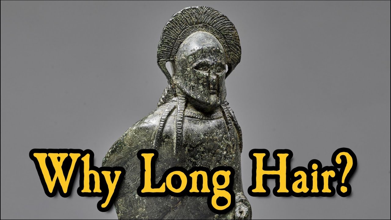 Why did warriors have long hair?