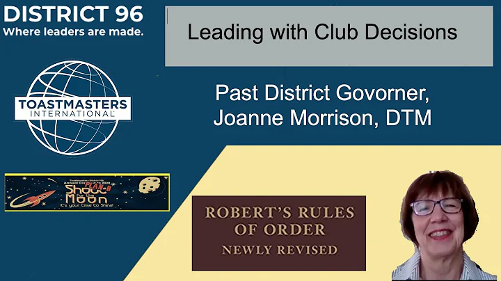 Leading with Club Decisions - Leadership in club o...