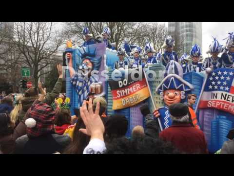 Rosenmontag in Düsseldorf