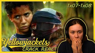 YELLOWJACKETS | 1x07 | 1x08 | crack react