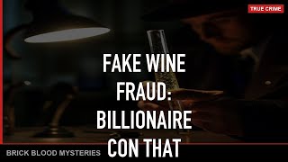 Fake Wine Fraud: Billionaire Con That Almost Worked