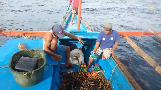 Traditional net fishing/panting kalabaw/pamo fishing net 