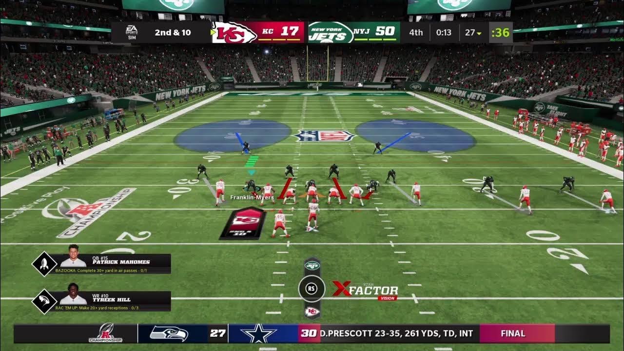 Madden 22 Championship game (Jets vs. Cheifs) - YouTube