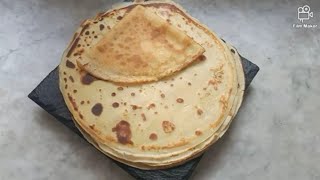 طريقة تحظير الكريب خطوة بخطوة وصفة  سهلة  ناجحة 100% les crêpes  #مطبخ_سارة  #SaraCuisine