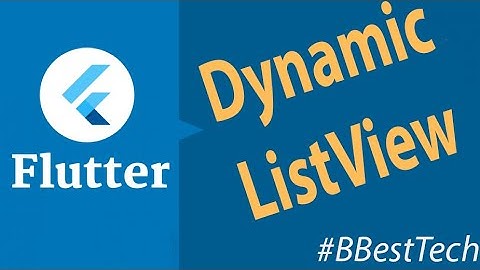 Fluter Dynamic ListView  in Hindi - 2023 | Part-12 | #flutter #hindi #programming #darts #android