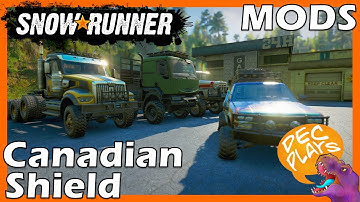 CANADIAN SHIELD #1 (MOD MAP) - SNOWRUNNER - LIVE
