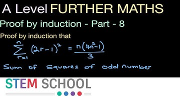 A Level Further Maths - Proof By Induction - Part 8 - Summation
