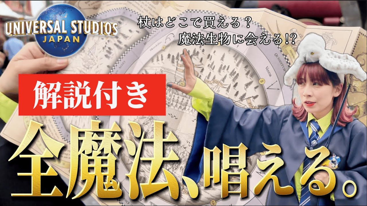 【解説付き】ハリポタエリアの全魔法制覇！杖・グルメ・グリーティングまで完全網羅