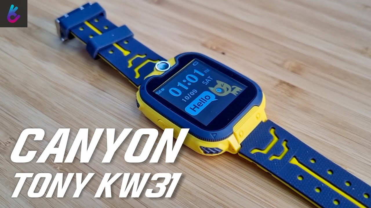 Обзор Canyon Tony KW31 - Детские умные часы