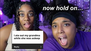 READING THE MOST VILE CONFESSIONS FT. MY SISTER | onye’s confessionals EP:06