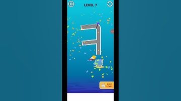 Water Puzzle Fish Rescue Pull The Pin Level 7 Gameplay WalkThrough Solution
