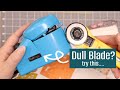 Sharpen Rotary Blade - Rotary Cutter Blades Sharpener Tutorial