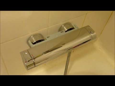 Распаковка, установка и испытания смесителя Grohe Grohtherm 2000