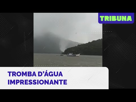 Tromba d´Água em Santa Catarina? Vídeo é impressionante!