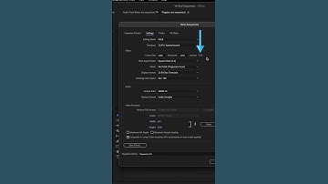 Verticale videosequenties maken in Premiere Pro (TikTok, Instagram Reels en YouTube #Shorts)