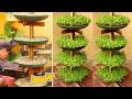 Brilliant Idea | Recycling FAN Cages into Vertical Vegetable Tower at Home