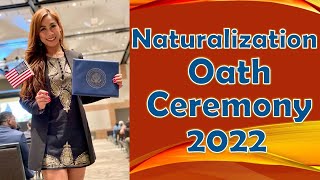 US Naturalization Oath Ceremony 2022