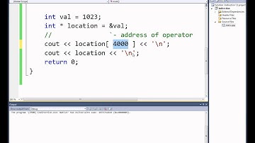 Overview of C++ pointers and arrays Part 4