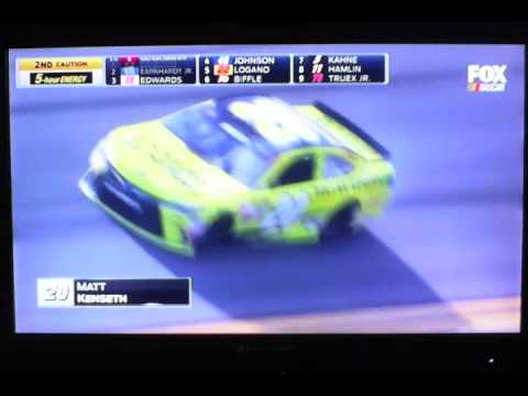 zachary quinto Stewart| Kenseth crash| 2015 Daytona 500