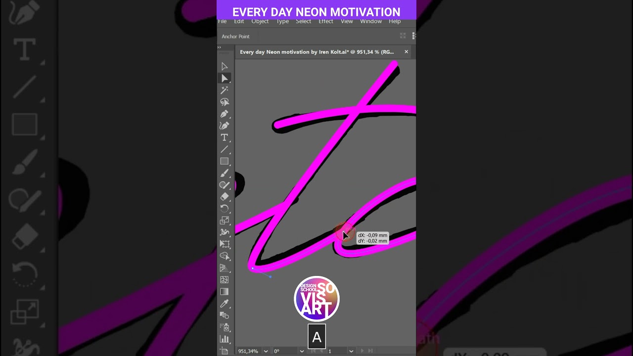#58 Every day #Neon #motivation by #IrenKolt - #always have a #plan B C D