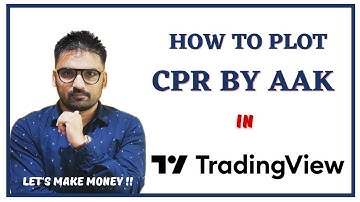 How To Plot CPR in Tradingview | How To Plot CPR by AAK  How To Set CPR #ahmadalikhanniftytechnicals