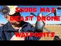 ZLL SG906 MAX Beast Drone waypoint Mission