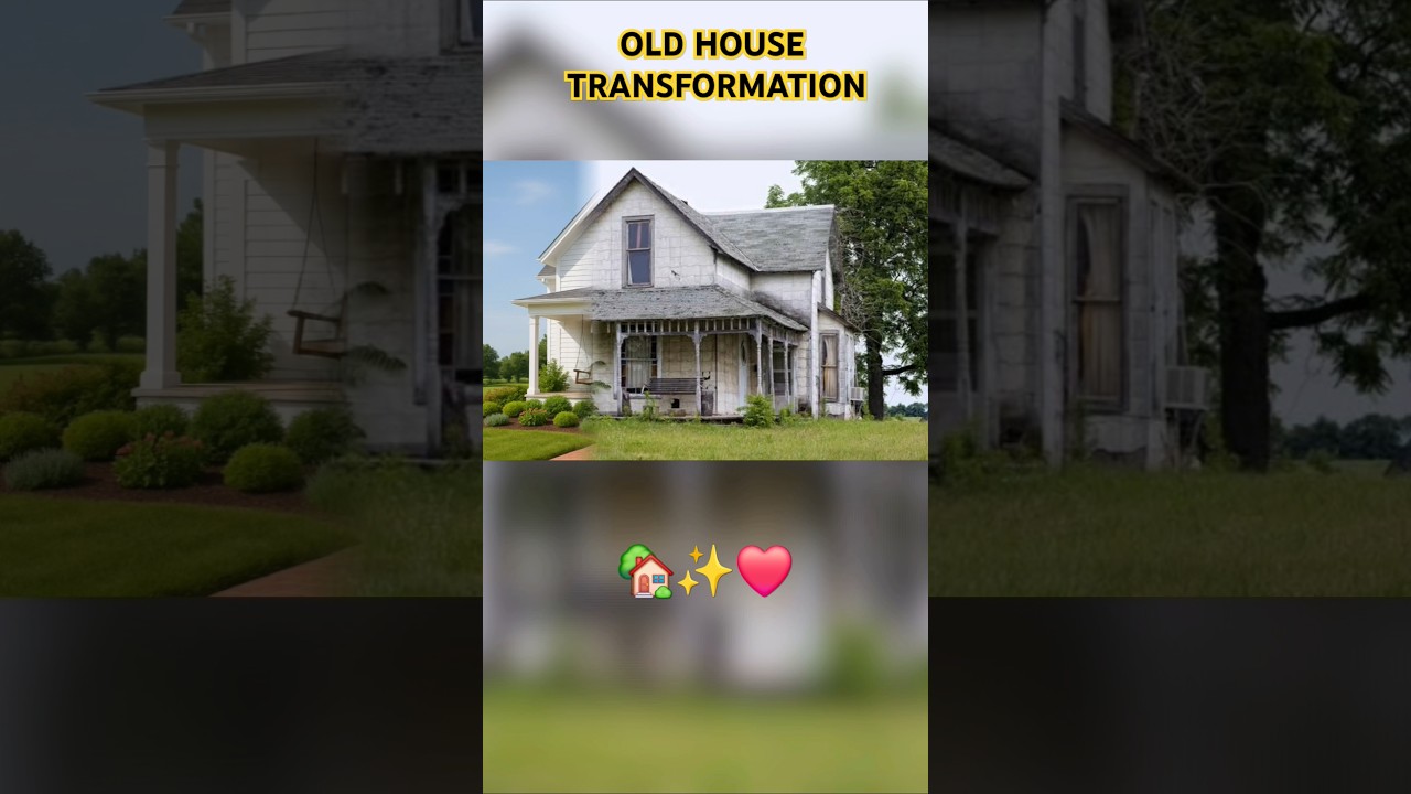 Real vs Potential! Old house transformation 🏘 | Small Cottage design ideas 💡