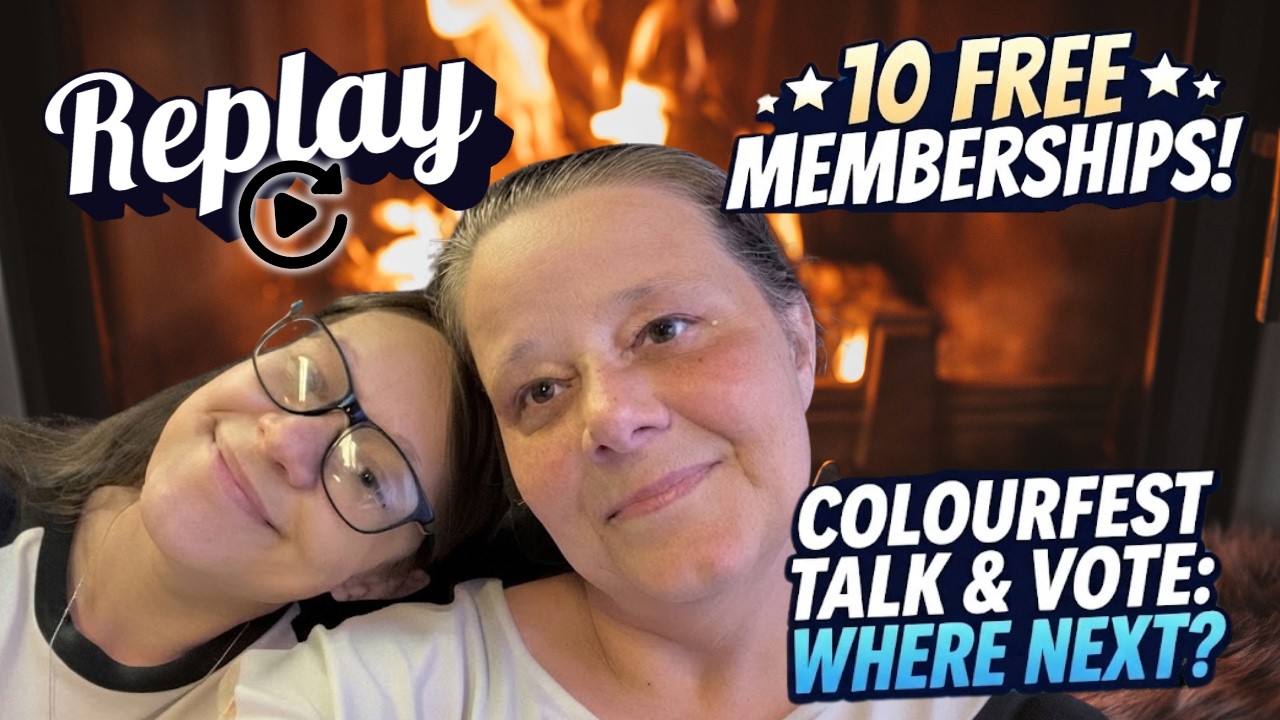 LIVE CHAT REPLAY: Grab a Coffee & Hang Out! ☕ + 10 Memberships Giveaway & Location Vote!
