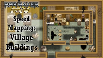RPG Maker MV Speed Mapping - Village Buildings