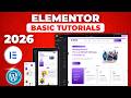 Elementor Basics for Beginners | Learn Elementor Step by Step (2026)