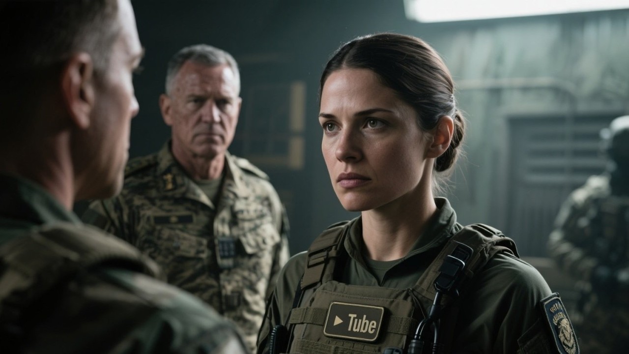 She stood there with no badge and no introduction — yet a hardened SEAL commander rendered respect.