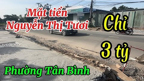920. Đất mặt tiền kinh doanh đường Nguyễn Thị Tươi Tân Bình Dĩ An, giá rẻ. Lh em Trung 0876666991