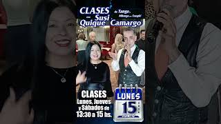 Clase de Tango con Susi y Quique Camargo ♦ LUNES 15-06-2026 ♦ en "Tango Camargo" ♦ El Beso✅ BA💙Arg
