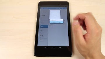 How to add, delete and add a photo to a contact on ASUS Google Nexus 7 2013