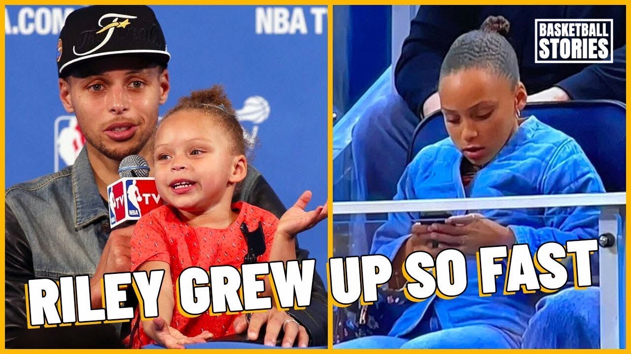 ESPN on X: Seven years later, Riley Curry might make you feel old 😅   / X