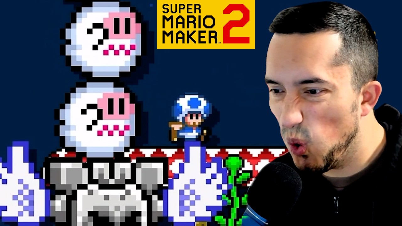 That's a TIGHT jump!! | Super Mario Maker 2
