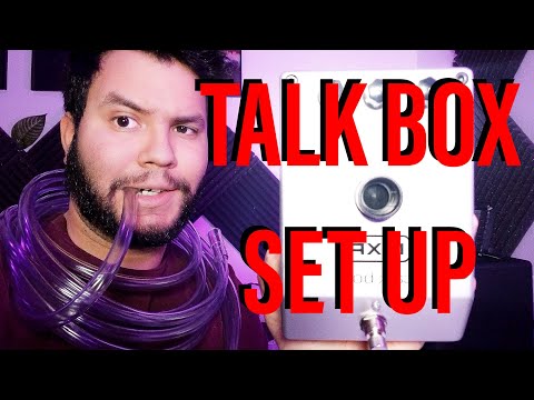 Wie Einrichten einer Talkbox