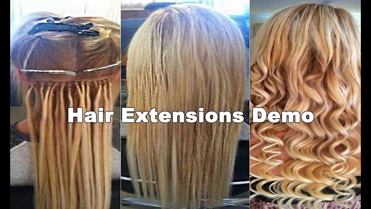Hair Extension Class Hair Taping Tutorial YouTube